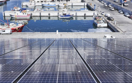 centrale photovoltaïque solaire Port Ouest Albioma la réunion