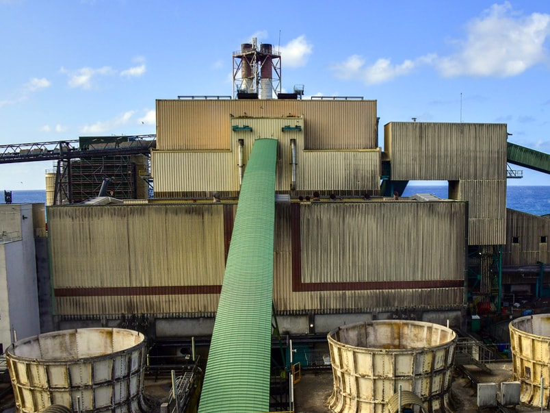 Matéria-prima é encaminhada para a unidade que abriga duas caldeiras na usina de Bois-Rouge © Jérôme Boyer