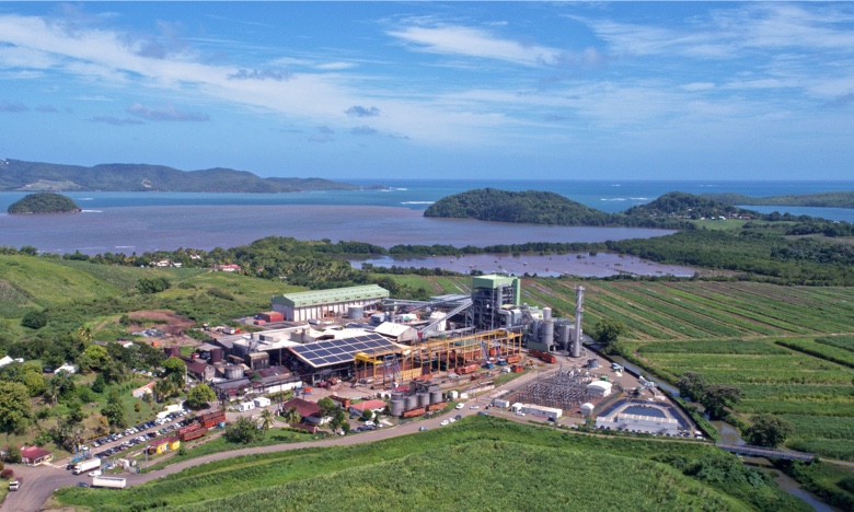 Centrale thermique albioma Galion 2 en Martinique