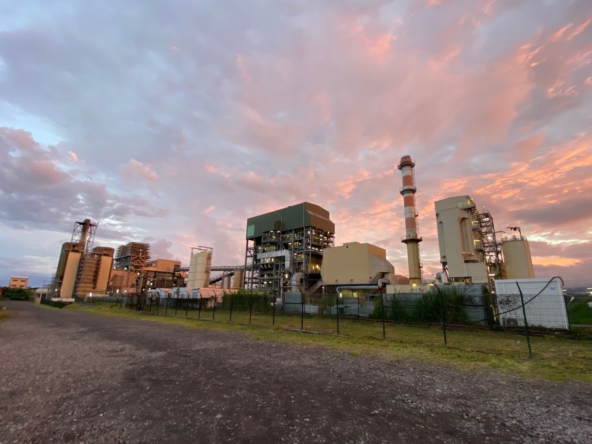 Usina de Bois-Rouge no fim da tarde © F. Caruzzi