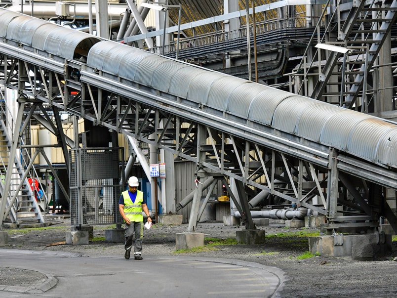 Visita de inspeção na usina de Bois-Rouge © Jérôme Boyer