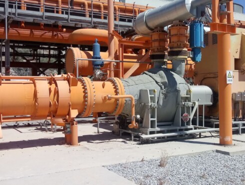 intérieur centrale géothermique gumyskoy turquie