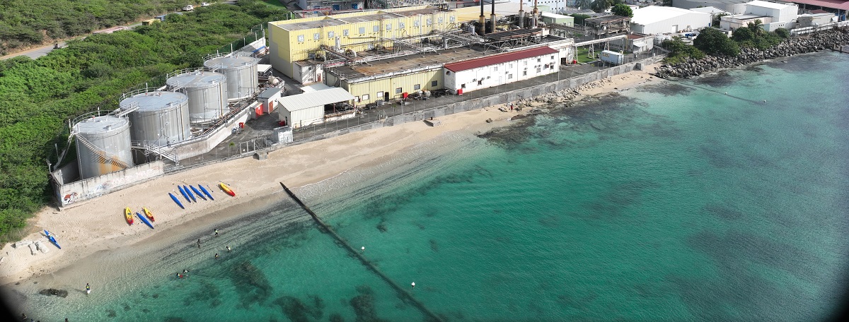 Centrale Energie Saint martin