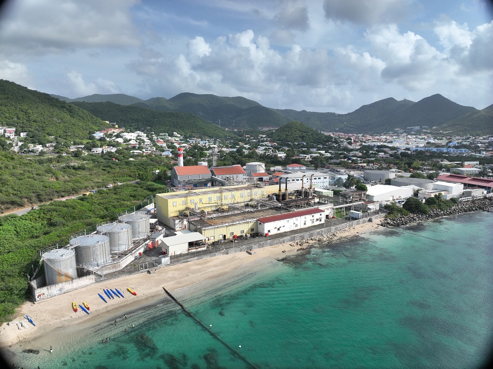 Centrale Energie Saint martin